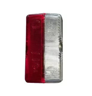 Cabochon ML Blanc/Rouge