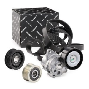 Jeu de courroies trapézoïdales à nervures AUDI, SEAT, SKODA, VW 059903341A, 059903341E, 059903341J