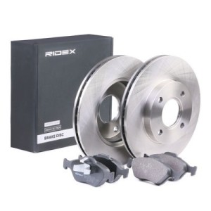 Disques et plaquettes de freins FORD 1148202, 1320585, 1323620 Disques et plaquettes de freins FORD 1148202, 1320585, 1323620