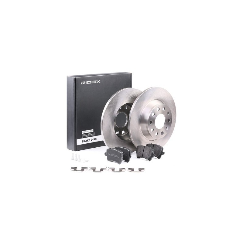 Disques et plaquettes de freins AUDI (FAW), VAG, VW (FAW) 1K0615601AD, 1K0615601ADkit, 1K0615601M
