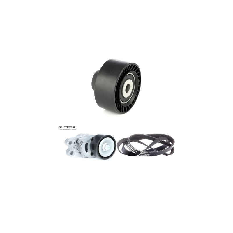 Jeu de courroies trapézoïdales à nervures CITROËN 11287520072, 11281735190, 11281735194