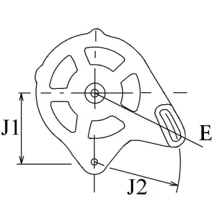 Altérnateur 14V 55Amp Iskra 11.201.355, Fiat 46231650, 46467694, 46472225