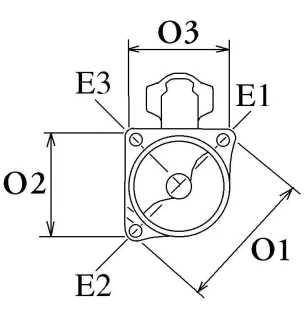 Anlasser 12 Volt, MITSUBISHI 1810a111, PEUGEOT 9654561480, VALEO d8r28