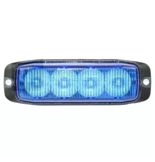 Blue penetration light 4 LEDs 12 24 Volts