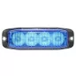 Luce di penetrazione blu 4 LED 12/24 Volt