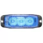 Luce di penetrazione blu 3 LED 12/24 Volt