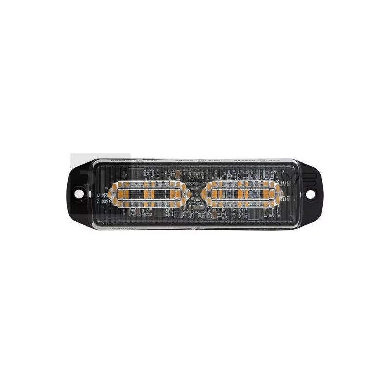 Feu de pénétration 6 Leds bleues slim - Classe 2 - 12/24 Volts - IP69K