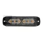 Feu de pénétration 6 Leds bleues slim - Classe 2 - 12/24 Volts - IP69K