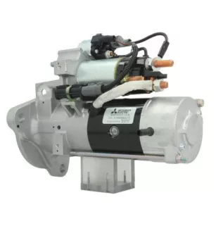 Démarreur MAN 5.5 kw Mitsubishi M9T62071, Remy DRS0553, Lucas LRS04173, Bosch 0986022640