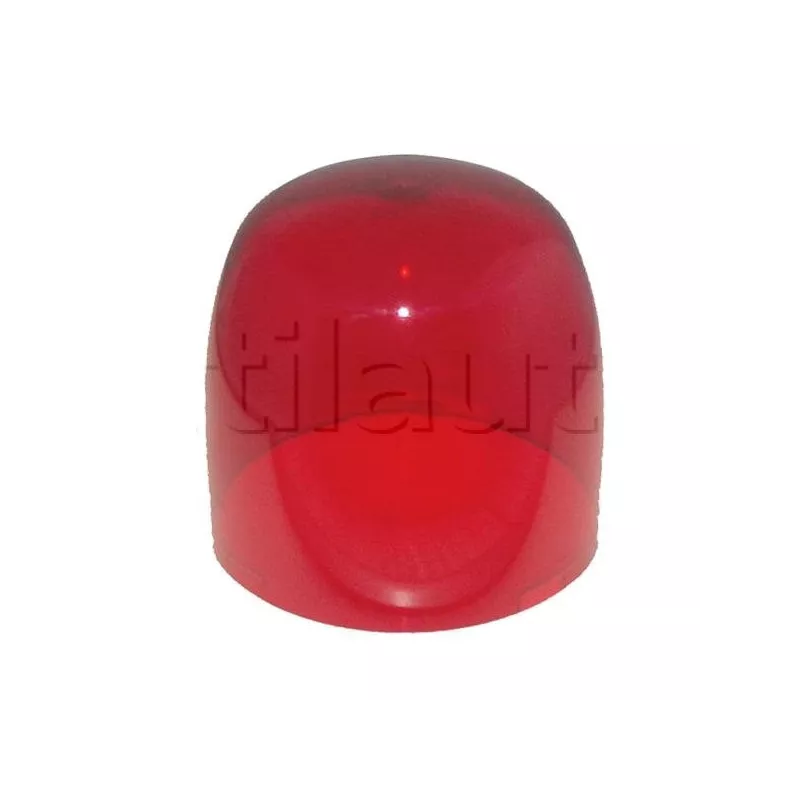 Cabochon gyrophare cobo rouge