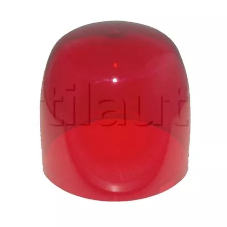 Cabochon gyrophare cobo rouge