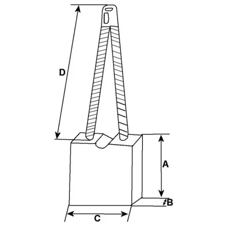 Jeu de balais et bagues, Bosch 1917000211, Valeo 20856, 606384, Ducellier 618491