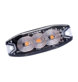 Luce di penetrazione extra piatta 3 LED 12/24 Volt