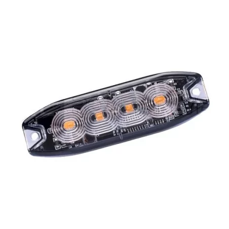 Extra flat 4 LED penetration light - 12/24 Volts