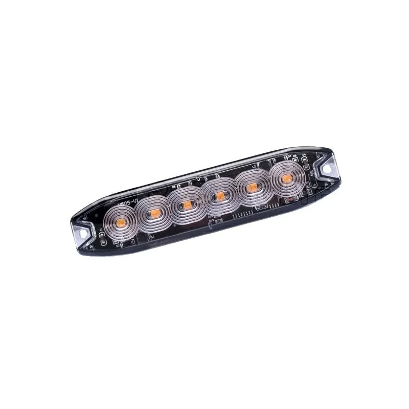 Extra flache Einstichleuchte 6 LEDs 12/24 Volt Extra flache Einstichleuchte 6 LEDs 12/24 Volt