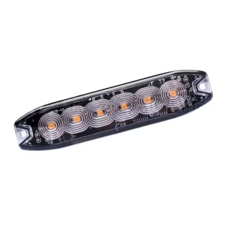 Feu de pénétration extra plat 6 Leds 12/24 Volts