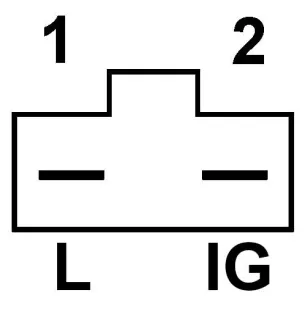 Alternador 14 Voltios 63 A, Delco 10480058, Clark 1536554