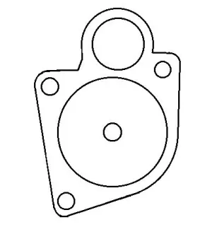 Démarreur 12V 2.0Kw 10Dents Bosch 0001362008, Iskra 10.130.141, Remy (delco) 1109257, Massey Ferguson 1447698M1