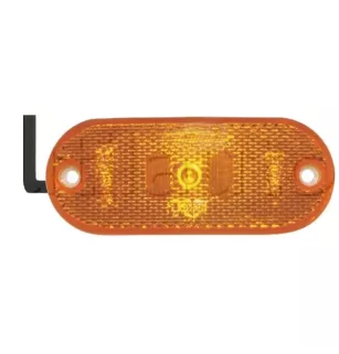 Luz de posición naranja con LED para montar