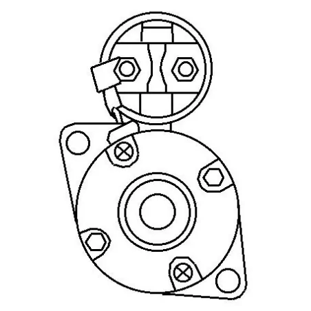 Démarreur 12V 1.5Kw / 9.10dents Bosch 0001314027, 0001314035, 0001314036, Mercedes Benz 0021519301, 002151930180