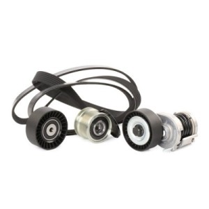 Jeu de courroies trapézoïdales à nervures VW 038903315AD, 038903315AG, 038903315AH