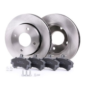 Disques et plaquettes de freins MERCEDES-BENZ A4544200001, 4605A068, 4605A734