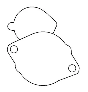 Démarreur 12V 2.2Kw 10dents Caterpillar 1039827, 2803784, Nissan 32A66-00100, Mitsubishi 32A66-00101, Suzuki 32A66-00101