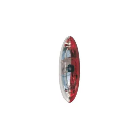 Two-tone surface-mounted clearance light 12-24 Volts