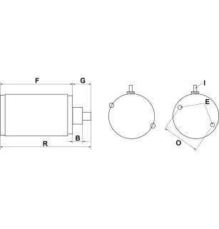 DC 24V 1,5 kW Bosch 0136355012, 0136355014, 0136355037, 0136355038, 01363550422 DC 24V 1,5 kW Bosch 0136355012, 0136355014, 0136355037, 0136355038, 01363550422