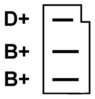 Alterazioni 14v 45amp Lucas 24246, 24246a, 24246b, 24246f, 24246J