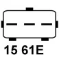 Alternador 14V 80Amp Bosch 0123315013, 0123325010, BMW 12311432976, 12311432977