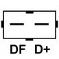 Alternador 14V 120Amp Bosch 0123505011, 0123505012, 0123505016, 0123510027