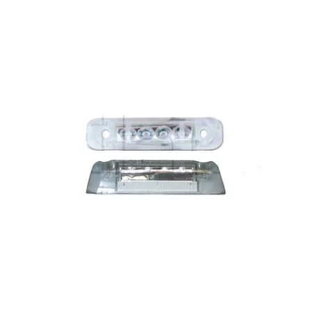 Rear position light 4 LEDs 24 Volts transparent