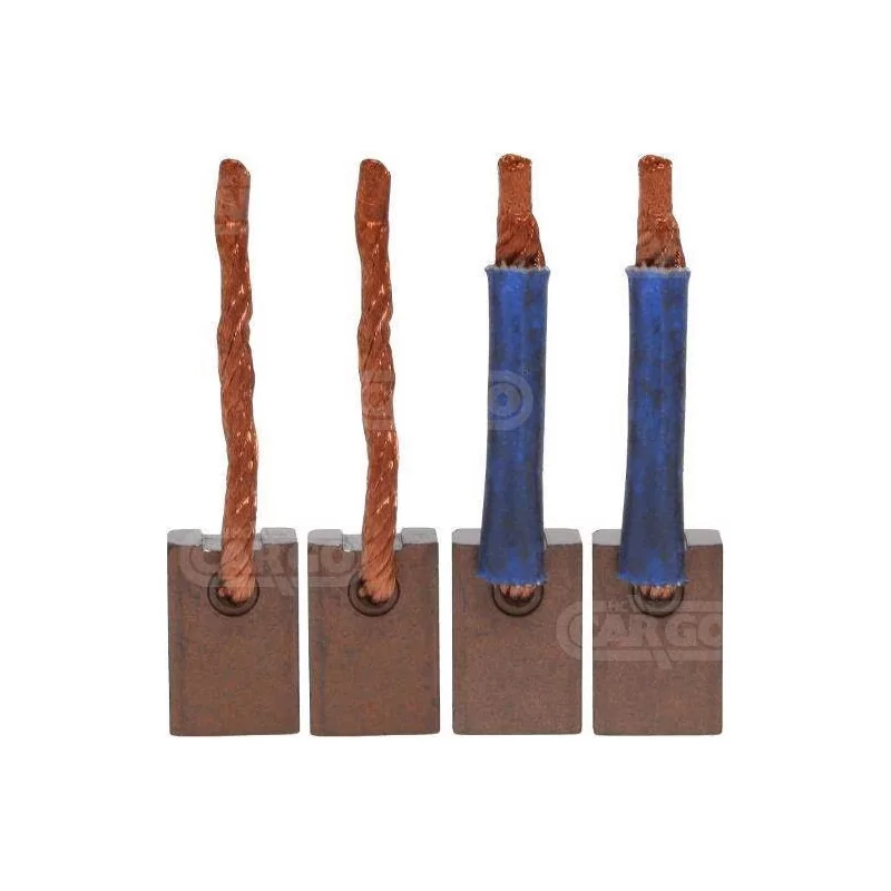 Brush Set JHTSX-28, Nissan 23300-V5202, Mitsubishi MWV10R, MWV11R, Hitachi S108-116, S108-34B Brush Set JHTSX-28, Nissan 23300-V5202, Mitsubishi MWV10R, MWV11R, Hitachi S108-116, S108-34B
