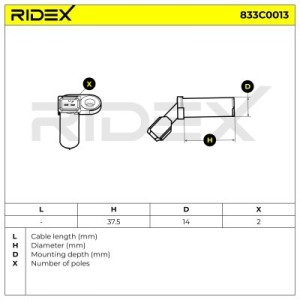 Capteur PMH FORD 6602998, 6740816, 6859705