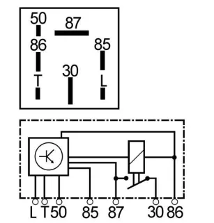 Preheating Timer VOLKSWAGEN 171911261d, 171911261e, 191911261a, 191911261c