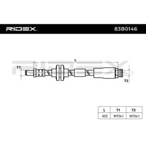 Flexible de frein ALFA ROMEO, FIAT, LANCIA 46760308, 46760308, 71736927