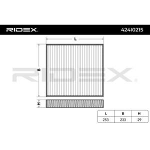 Filtre d'habitacle MAN JZW819653G, 65619100002, JZW819653G