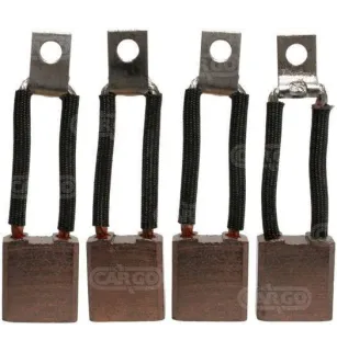 Set spazzole JNDSX-18, Denso:028000-2880, 028000-3530, 028000-3570, 028000-4850