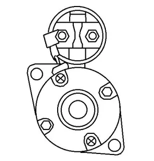 Démarreur 12V 2.2Kw / 10 dents Bosch 0001218150, 0001218156, 0001218162, 0001223005, Mercedes Benz 0041516301