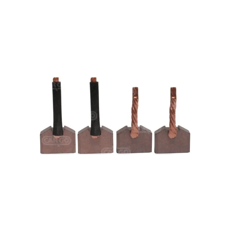 Set spazzole JHTSX-36, Isuzu 1811001521, Nissan 23300-06J02, Valeo 600189, Bobcat 6685190 Set spazzole JHTSX-36, Isuzu 1811001521, Nissan 23300-06J02, Valeo 600189, Bobcat 6685190