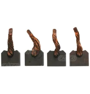 Set spazzole JNDSX-33, Denso 028000-4540, Kubota 15461-63013, Isuzu 8941566710, Hitachi S114-341