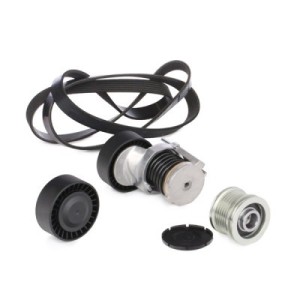 Jeu de courroies trapézoïdales à nervures AUDI, SEAT 55193360, 551933600, 038903315AD