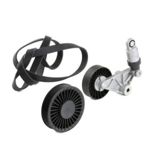 Jeu de courroies trapézoïdales à nervures AUDI, SEAT, SKODA, VW 03E260849A, 03E260849B, 078903137AR