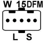 Altérnateur 28V 70Amp Bosch 0124555005, 1986A00512, 1986A00914, Iskra 11.209.602