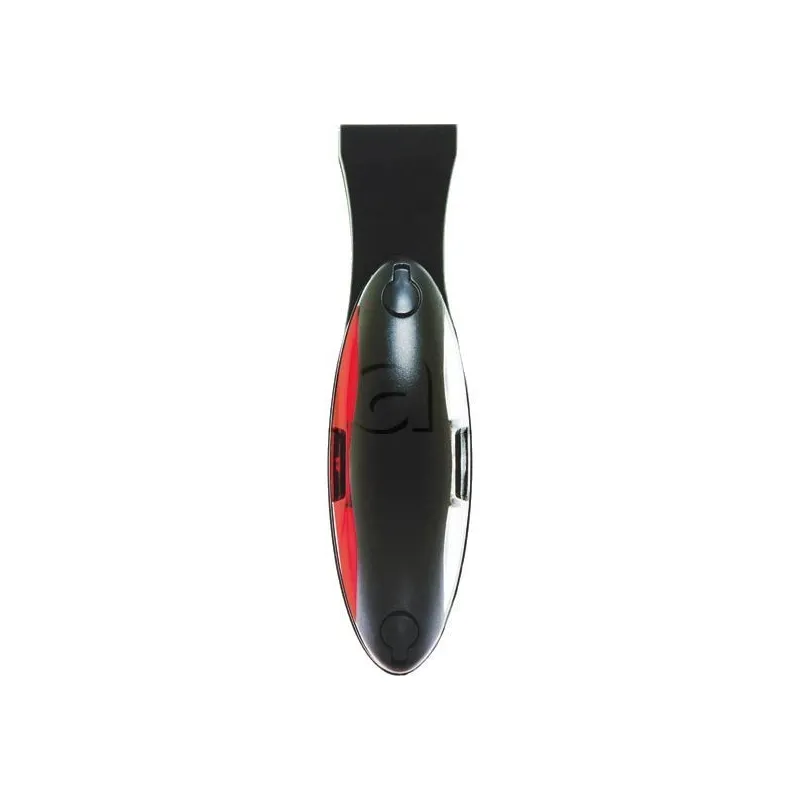 Luce d'ingombro a LED bianco rosso su staffa quadra Luce d'ingombro a LED bianco rosso su staffa quadra