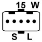 Altérnateur 28V 55Amp Bosch 0123325500, 0123325507, Monark 081625500, Iskra 11.209.609