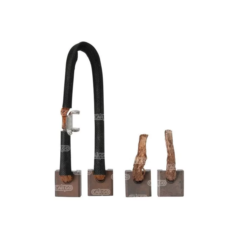 Set spazzole, Delco 10455010, 10455011, 10455012 Set spazzole, Delco 10455010, 10455011, 10455012