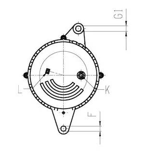 Modifica 14V 70AMP Bosch 0124315001, 0124315032, Volkswagen 038903023, 038903023K