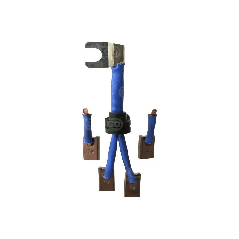 Juego de cepillos, Nissan 23300-53J00, Hitachi S114-456, S114-556, S114-556A Juego de cepillos, Nissan 23300-53J00, Hitachi S114-456, S114-556, S114-556A